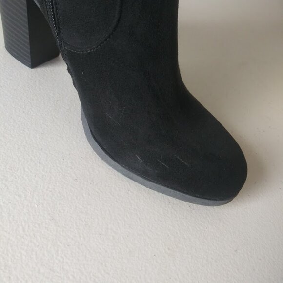 Style & Co. Addyyf women's size 7 black heeled boots - Picture 14 of 16
